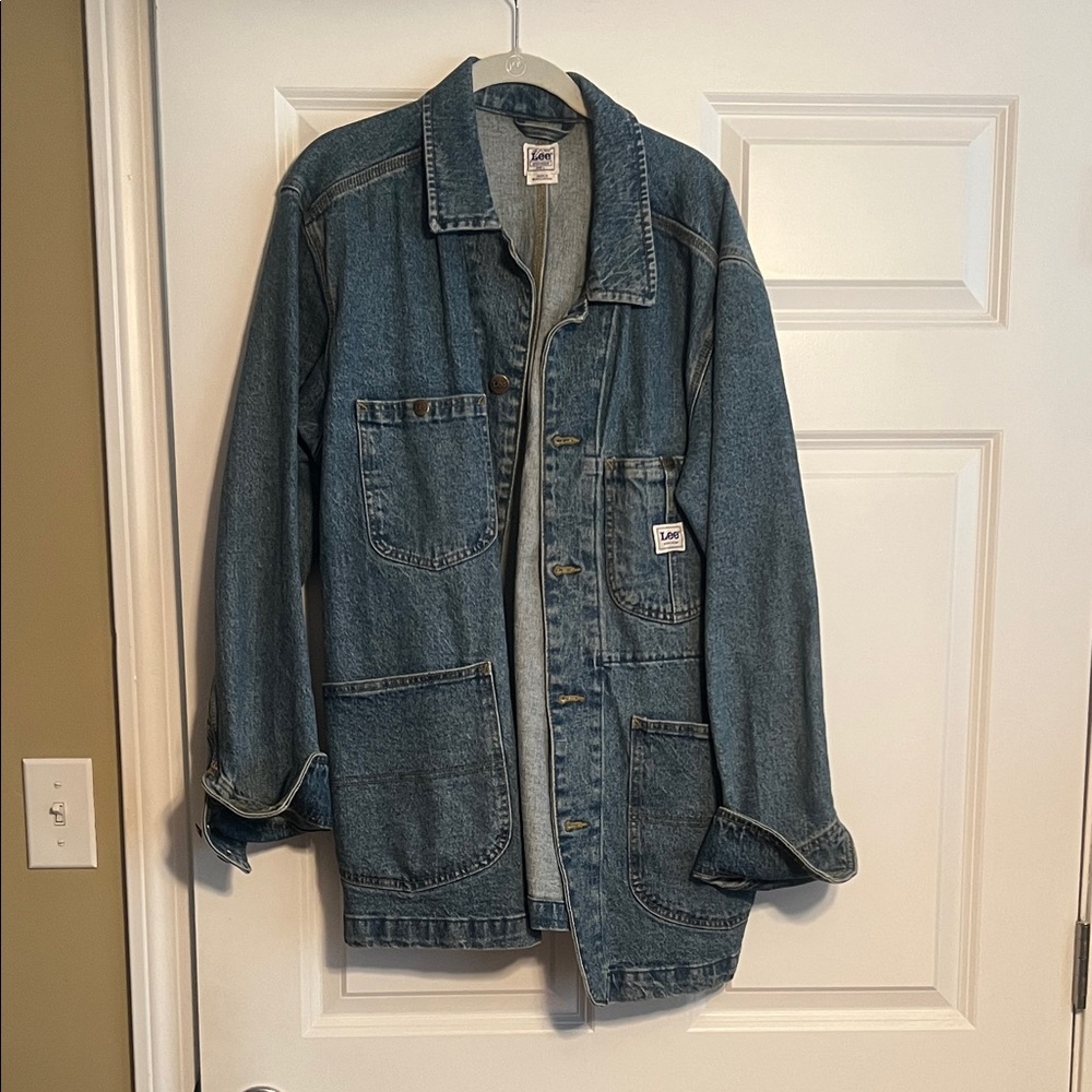Lee Men's Indigo Denim Shirt Jacket